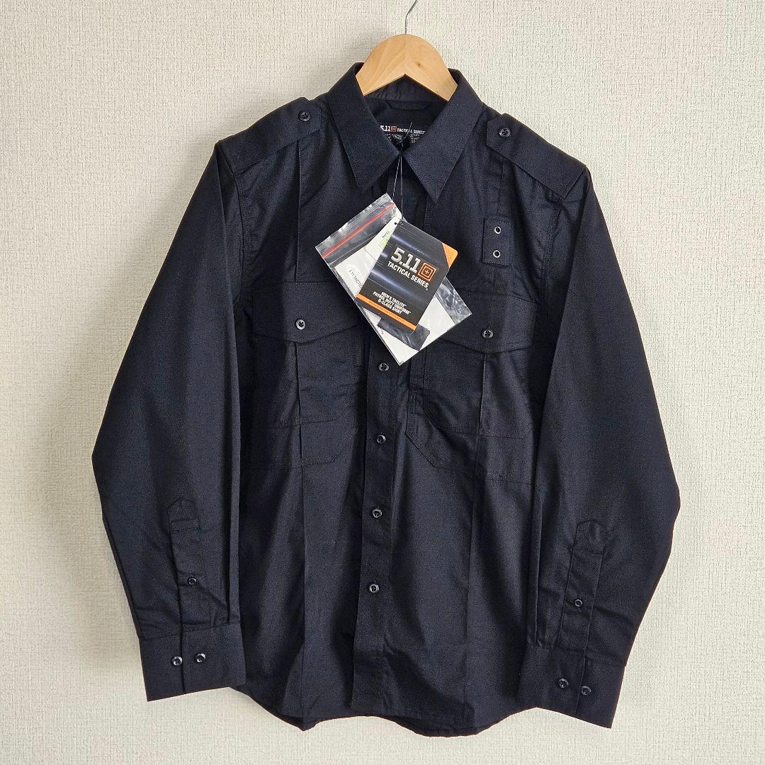 【新品】5.11 Tactical Series ネイビーシャツ Sサイズ