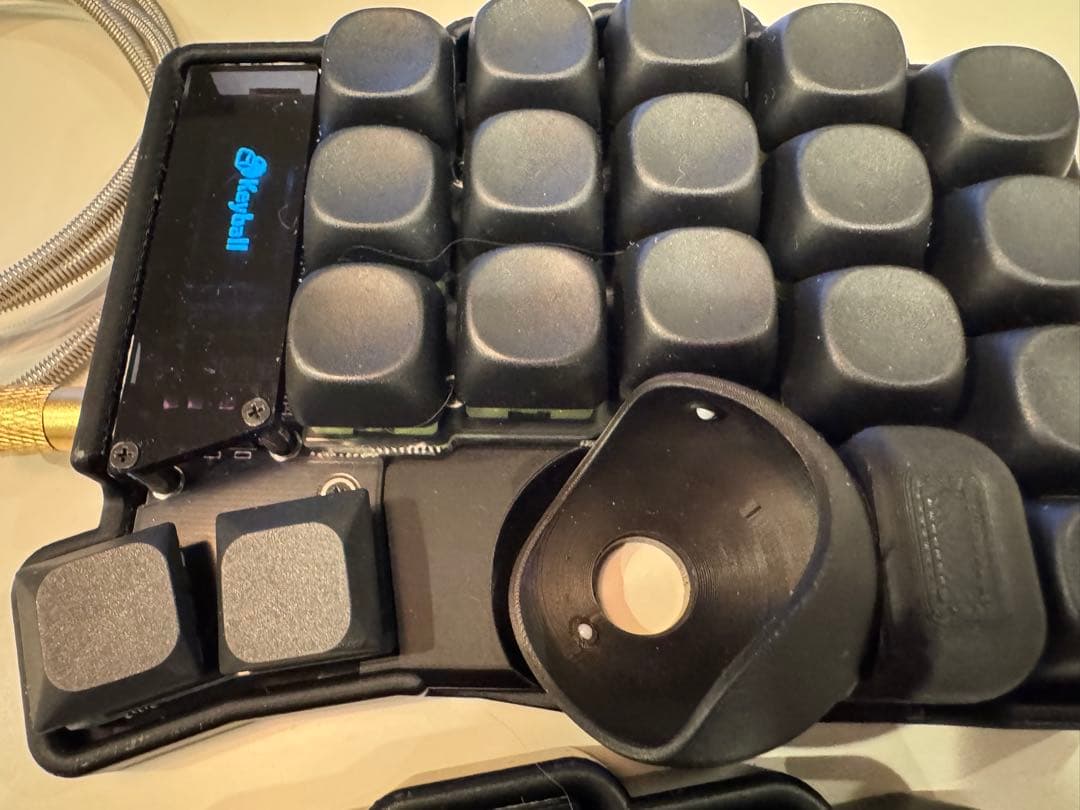 【新品】keyball39 新品　MOAプロファイルキーキャップ　新ケース