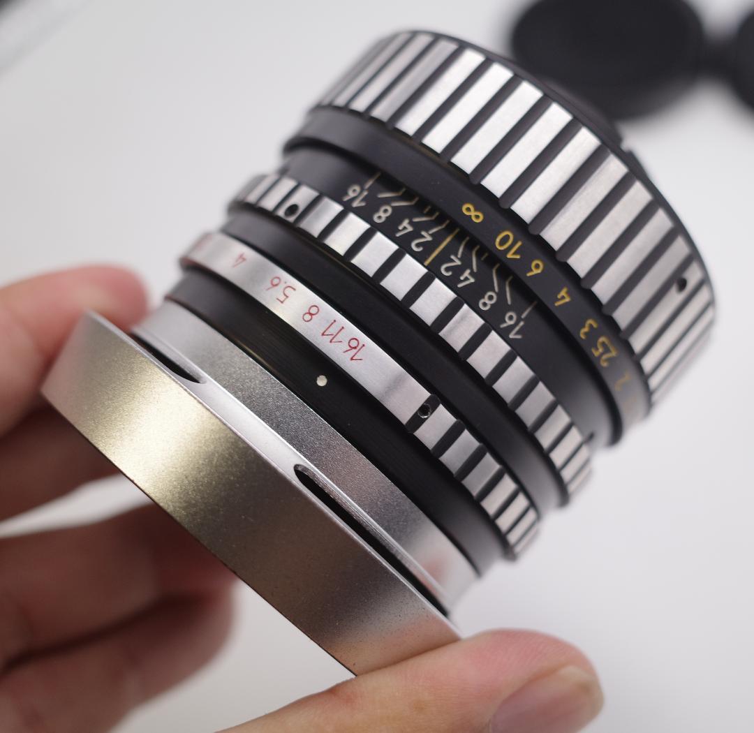 68 【希少】　後期ゼブラ　未使用　ぐるぐるボケレンズ　ヘリオス44-2　M42