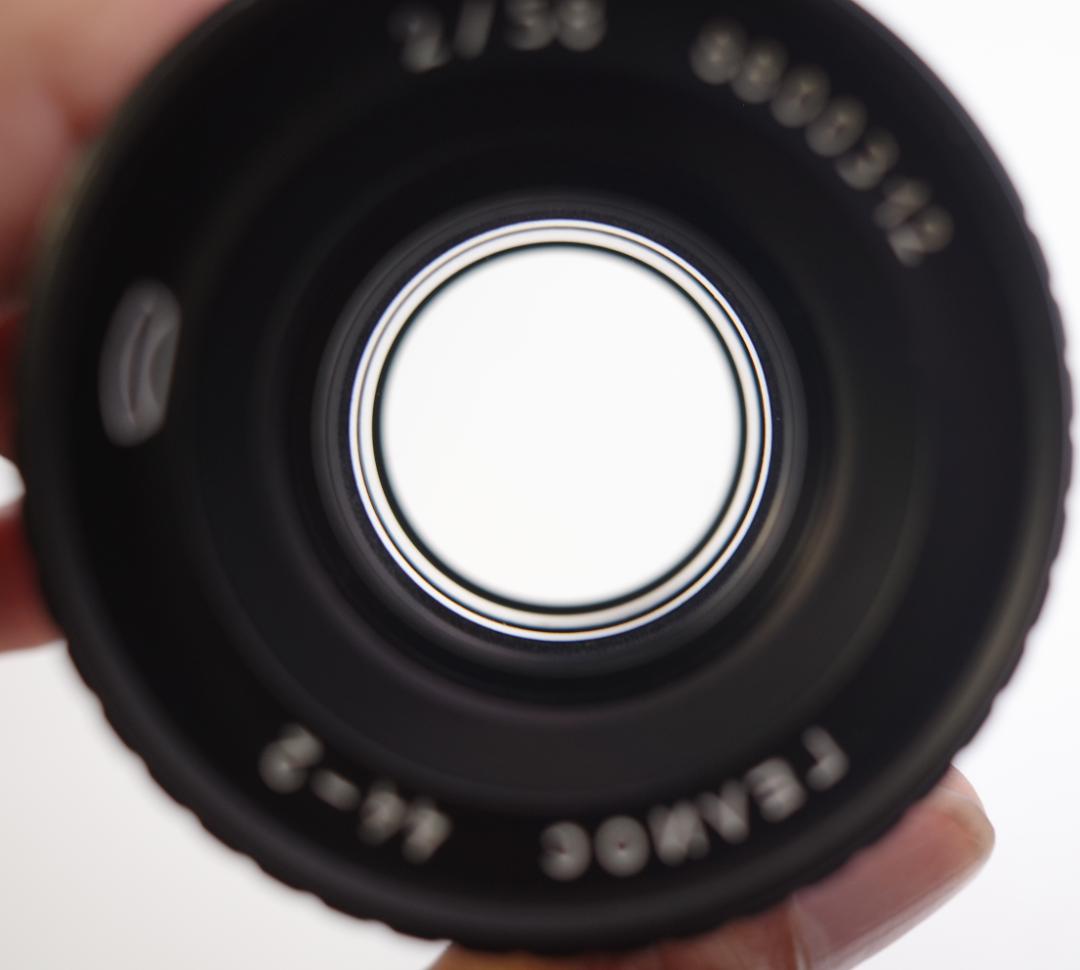 68 【希少】　後期ゼブラ　未使用　ぐるぐるボケレンズ　ヘリオス44-2　M42