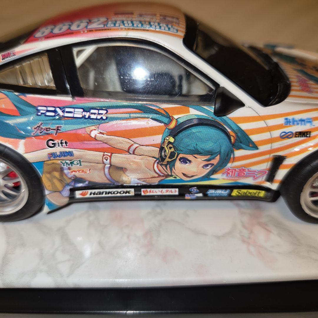 フジミ 初音ミク ポルシェ911 GT3R プラモデル 1/24 完成品