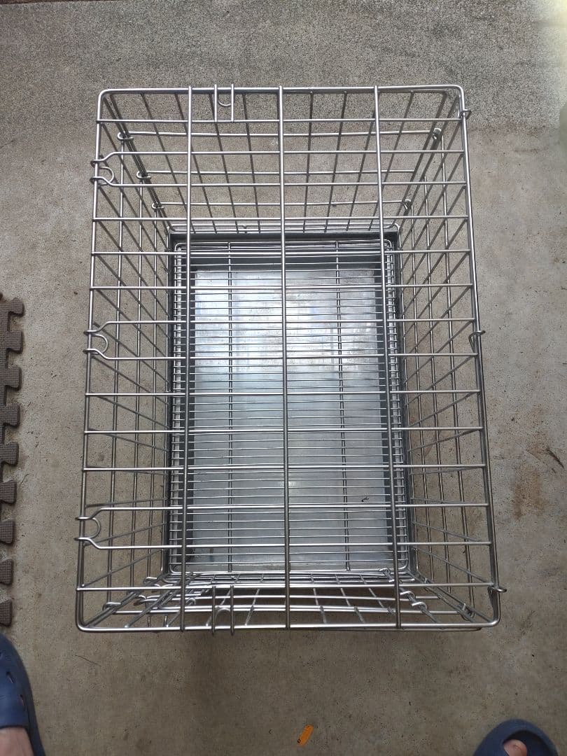 小動物用ステンレスケージ2個