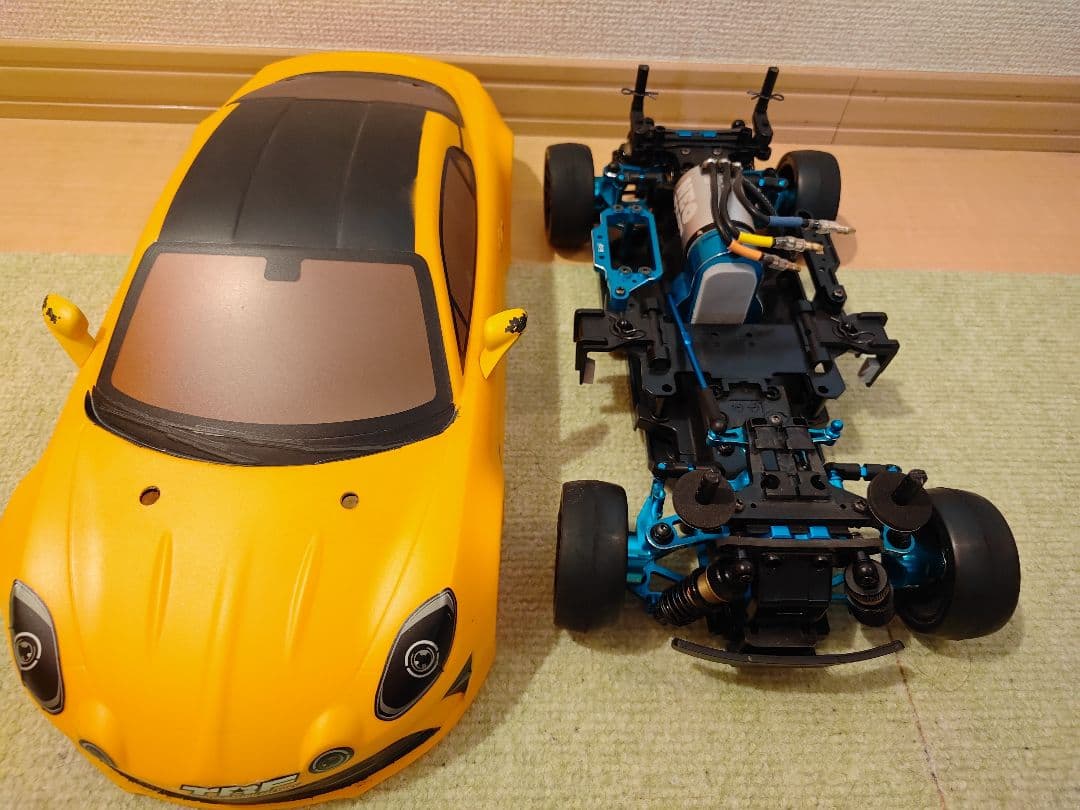 【中古】タミヤ MB-01 MR L寸 メカ無し ボディおまけ