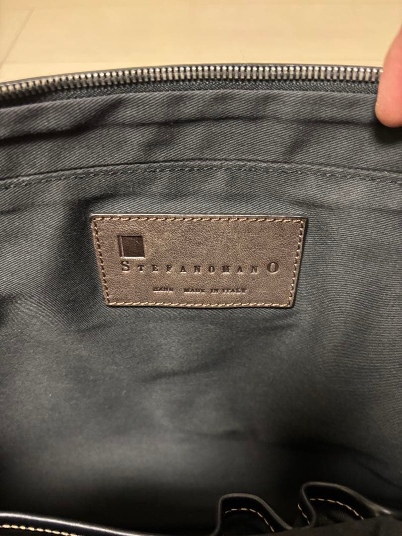 STEFANOMANO ステファノマーノ ブリーフケース　ブラック