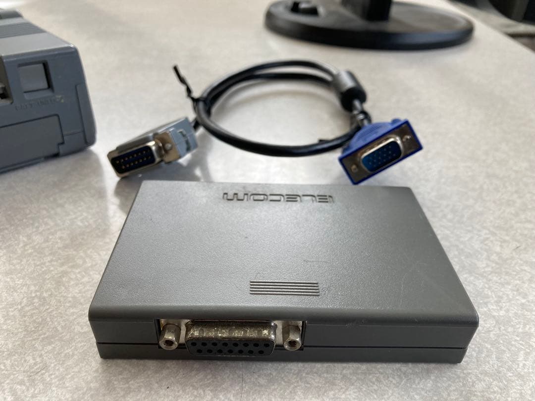 CRT PACK AD-98NSE 動作確認済み PC-9801ノート用エレコム