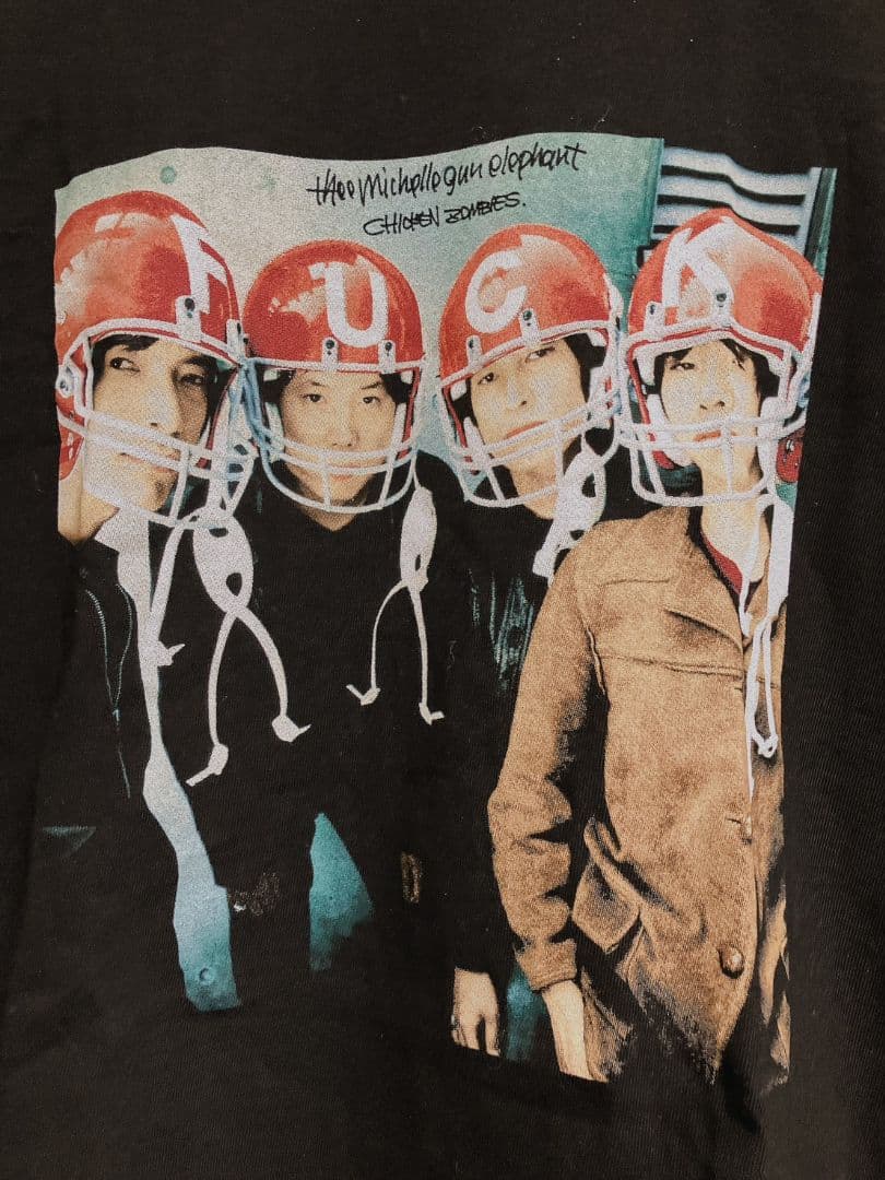 ミッシェルガンエレファントTMGE Vinyl JKT Tシャツ　XL