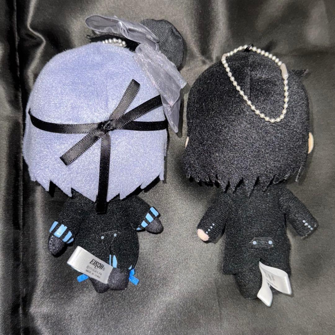 黒執事　ぷぎゅット　ぬいぐるみマスコット　シエル セバスチャン セット