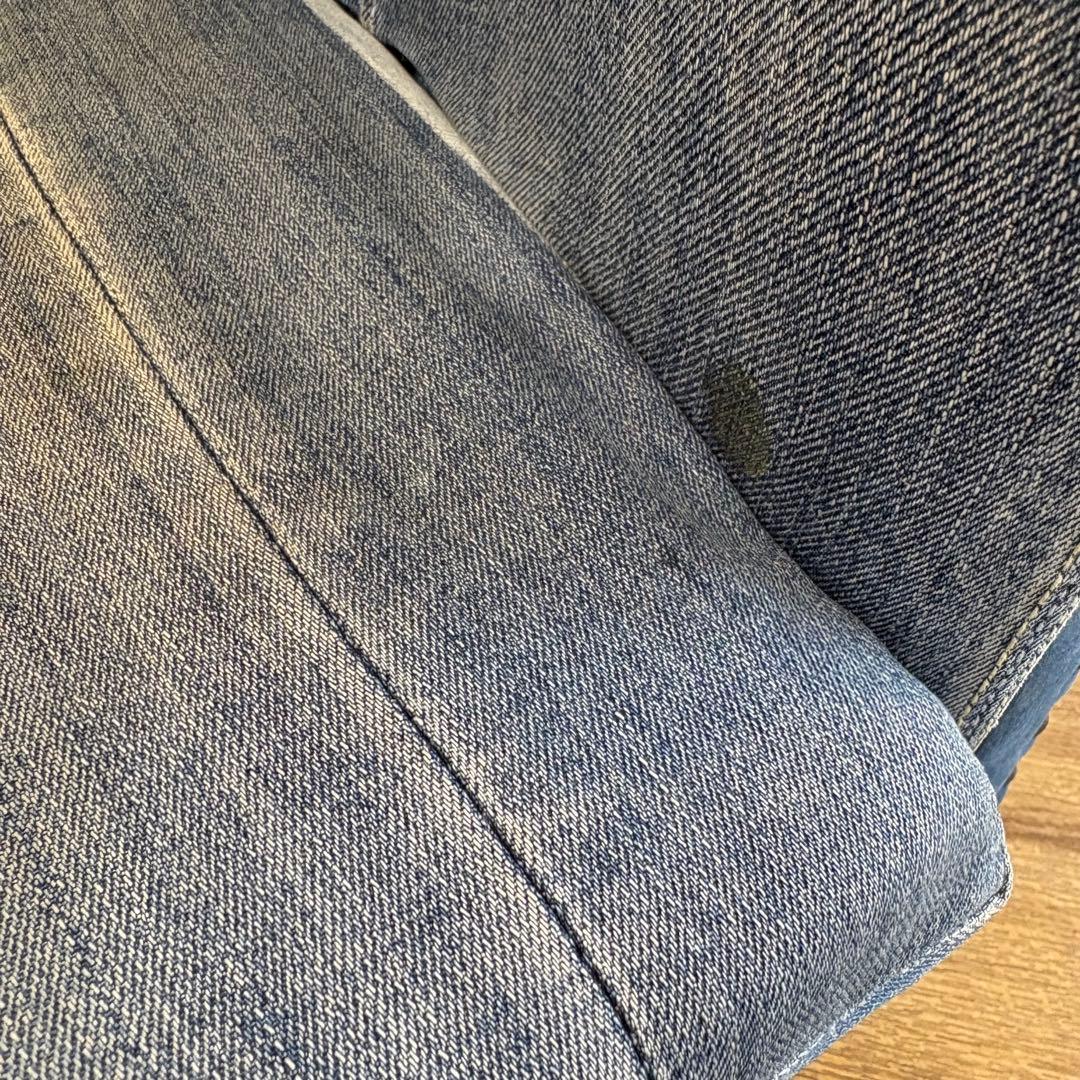 【今月まで‼️】デニム スタッズ　シングルソファ