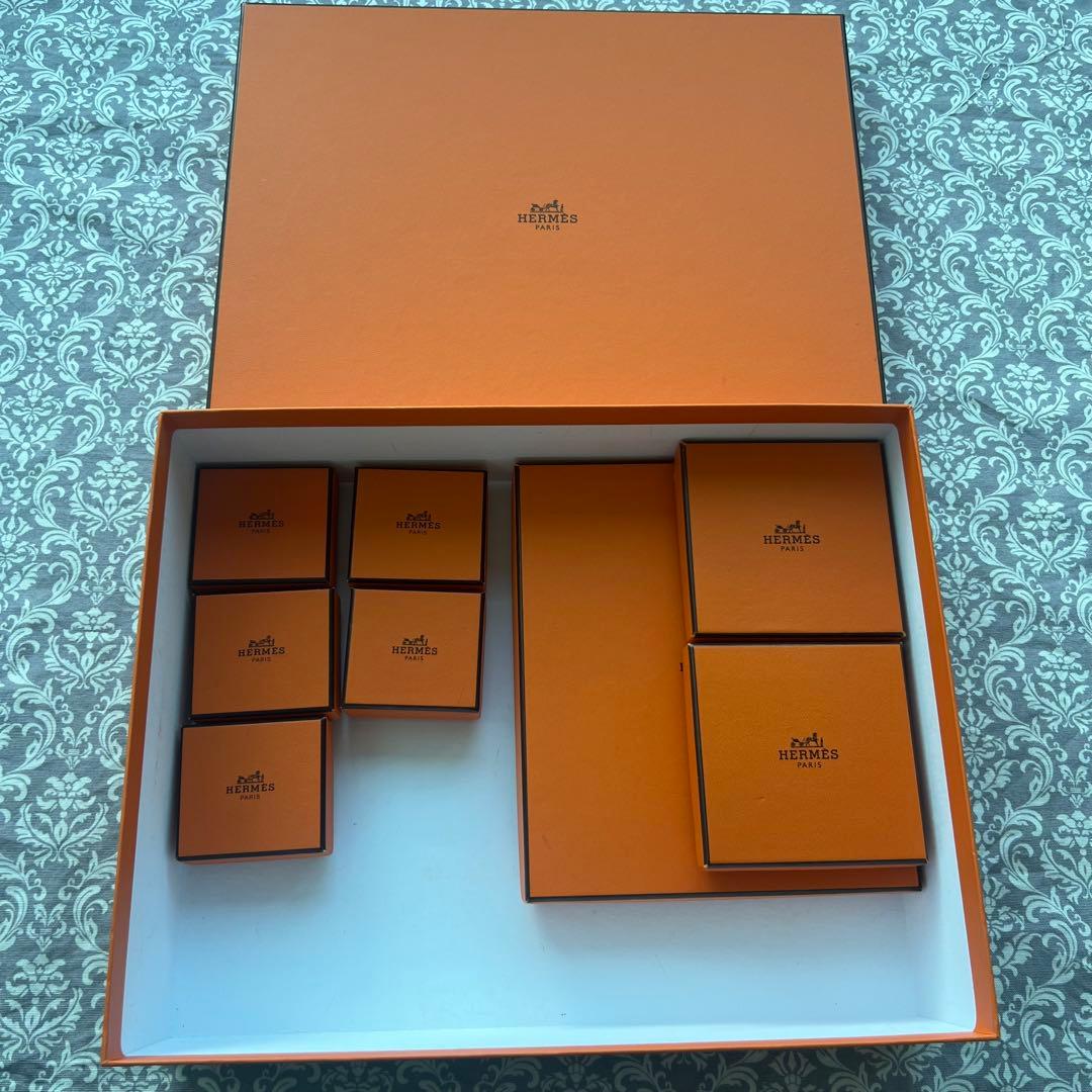 HERMES エルメス　アクセサリー　ジュエリー　BOX 箱　保存箱