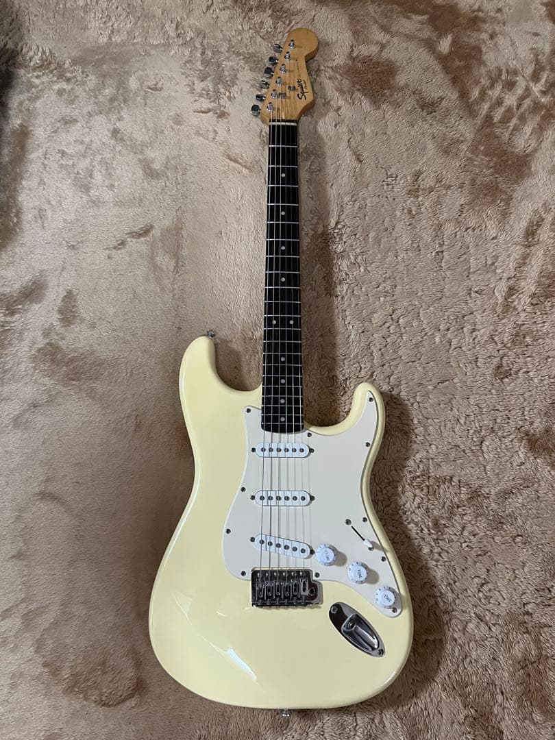 【調整済】Squier スクワイア　fender ストラト　エレキギター