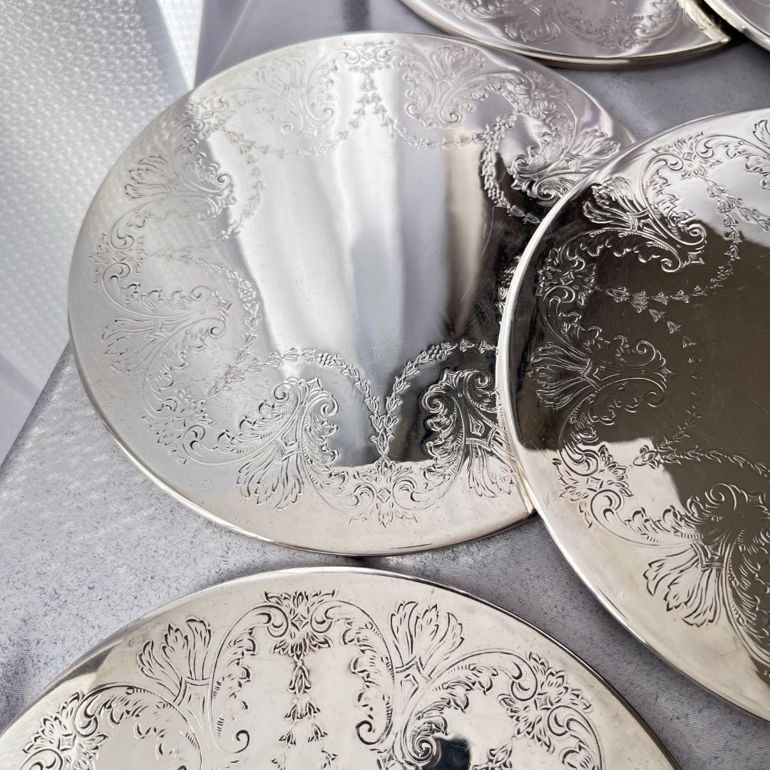 【英国】 プレースマット 8枚17cm / サービングマット 2枚23cm