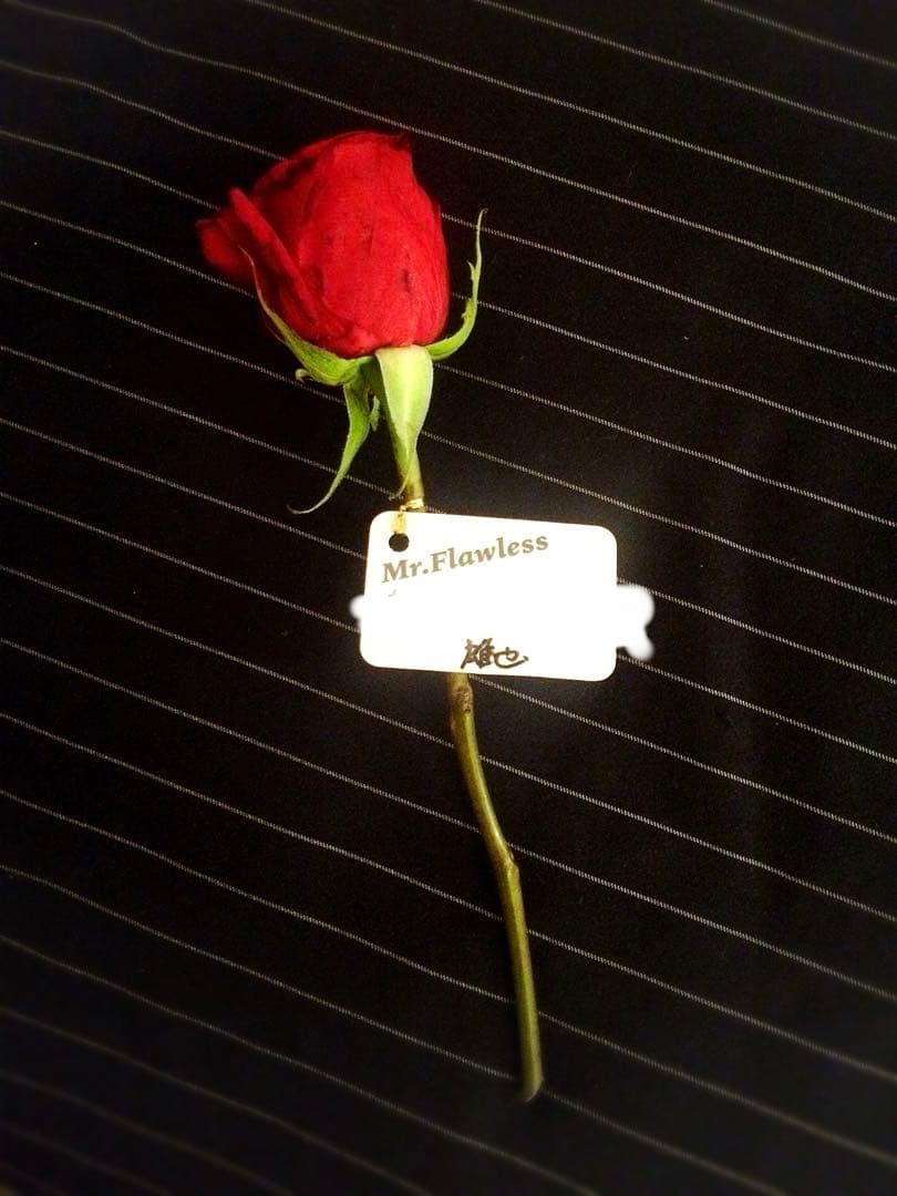 Hey!Say!JUMP 髙木雄也Mr.Flawless バラ直筆メッセージ入り