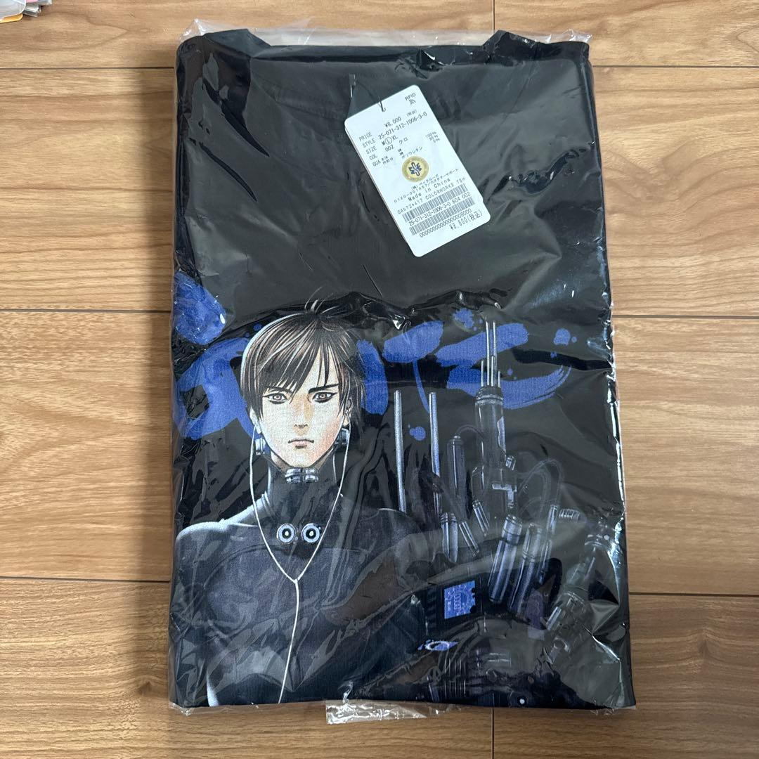 GANTZ × 417エディフィス 黒色Tシャツ 西丈一郎 sizeL人気