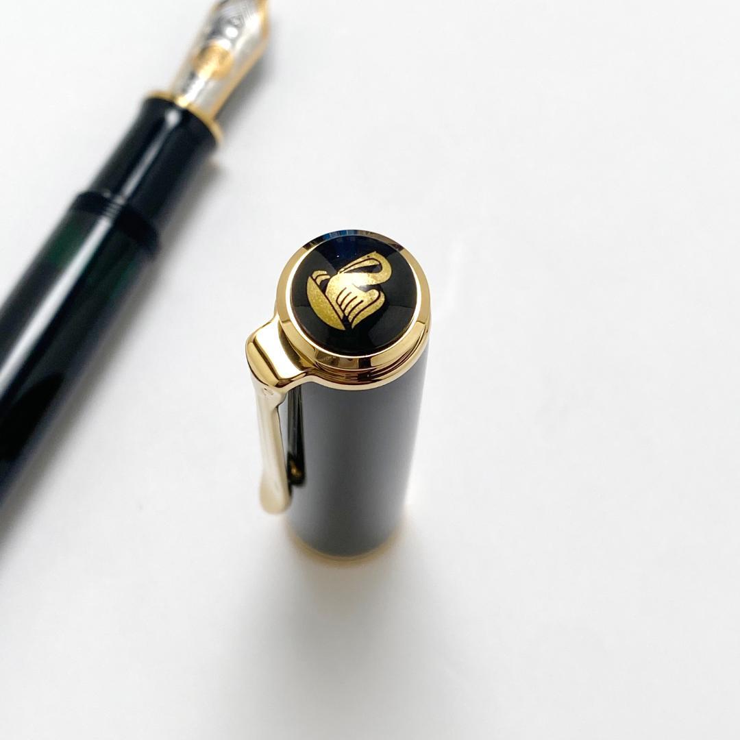 美品 Pelikan ペリカン 万年筆 スーべレーン M1000 ブラック M