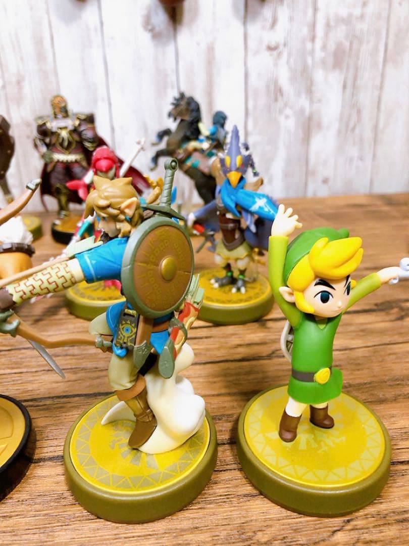 B ゼルダの伝説ティアキンブレワイアミーボ amiibo13体セットリンク英傑