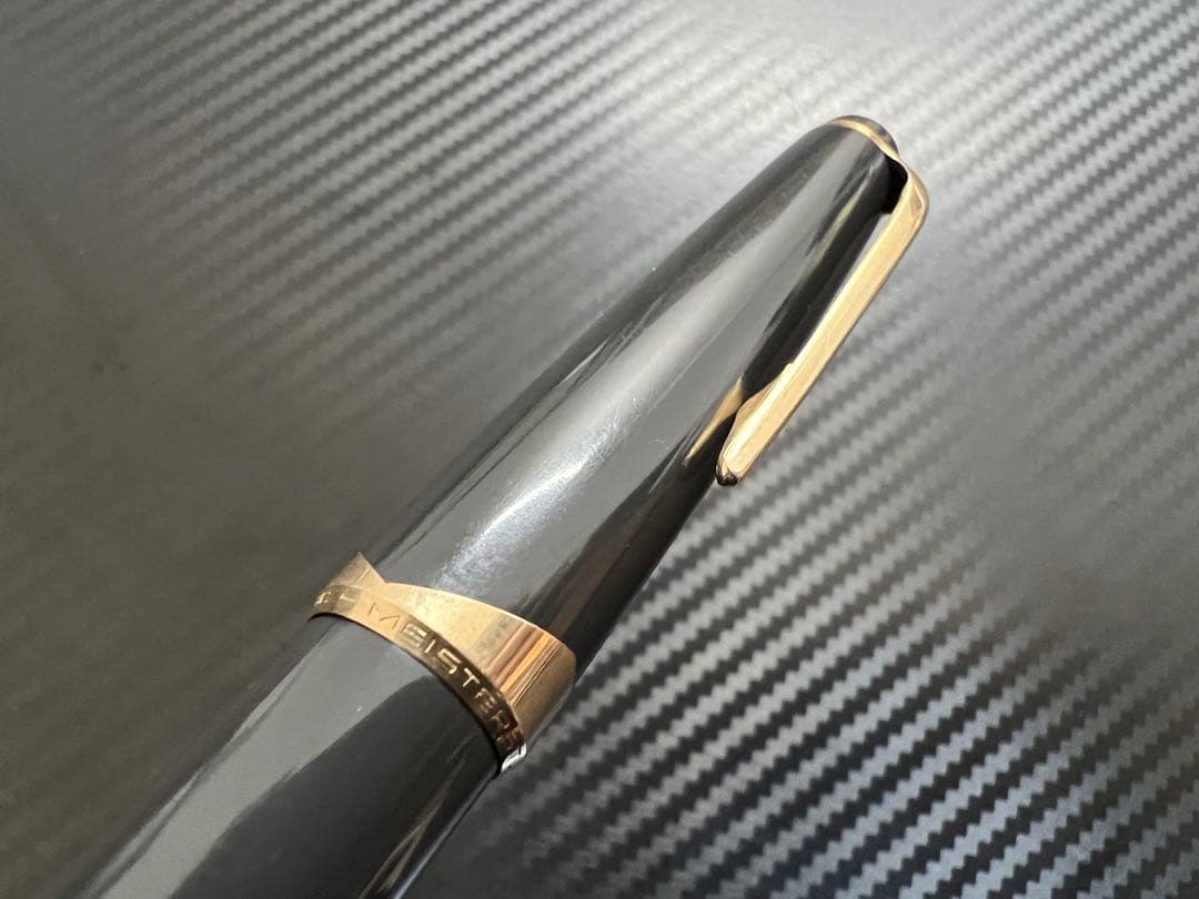 モンブラン マイスターシュテュック No.12 万年筆 グレー EF 極細字