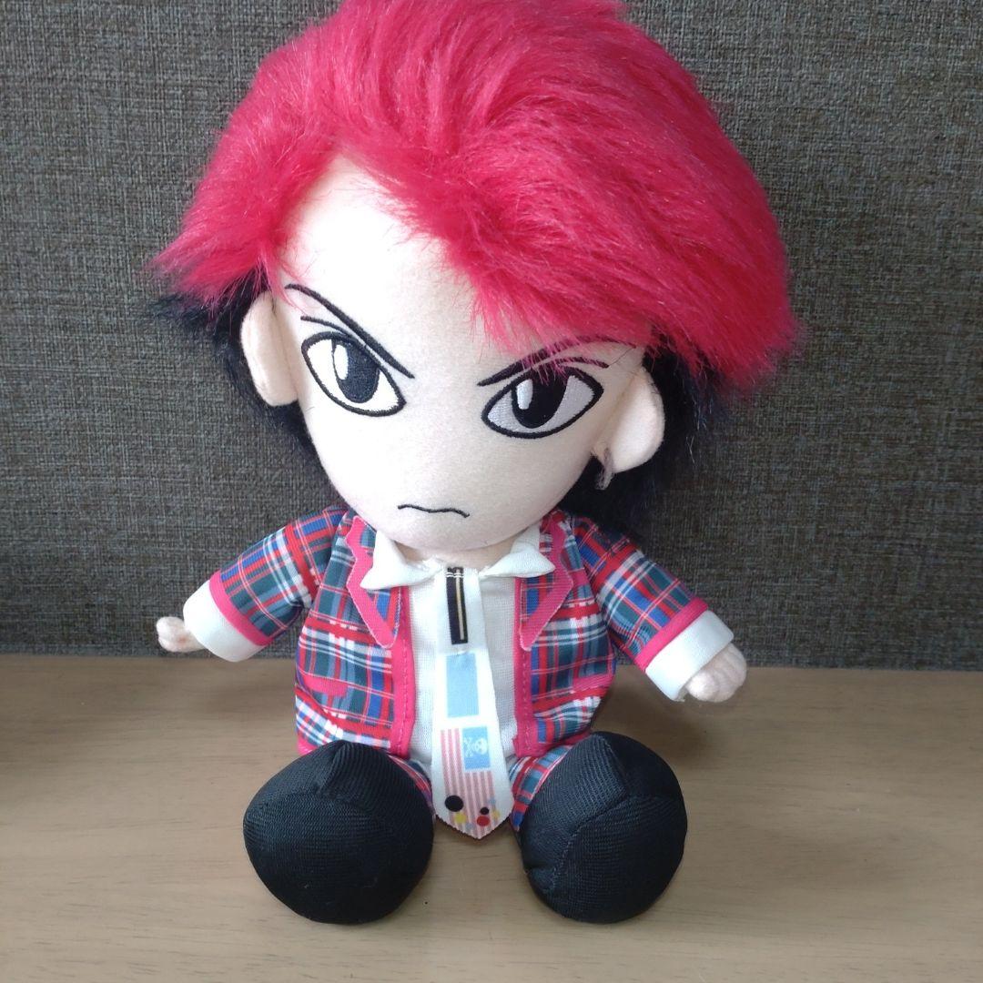 X JAPAN　hide　ALIVE　チェック柄スーツ　ぬいぐるみ　ヒデ