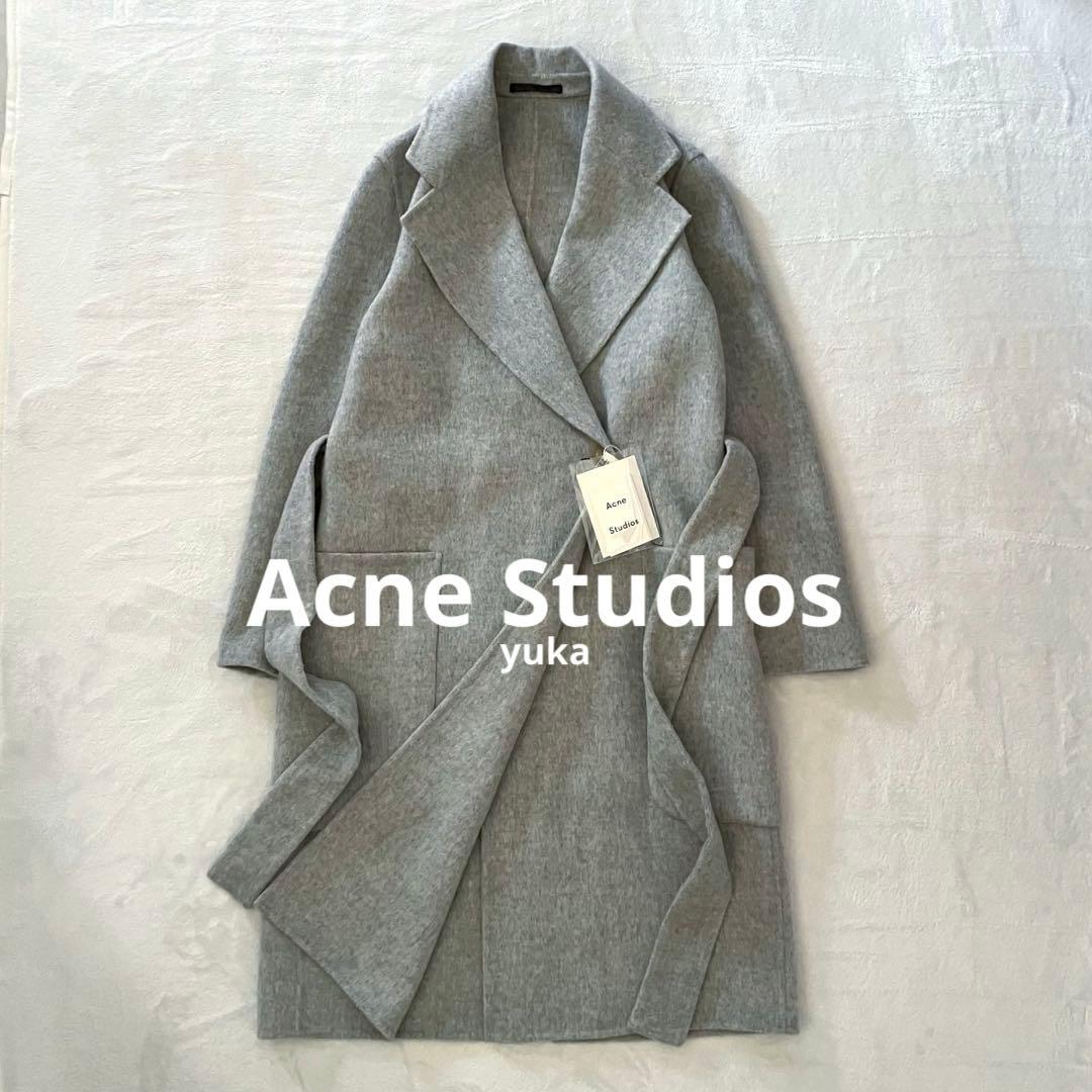 【新品タグ付】Acne Studios チェスターコート ロング丈ダブルウール