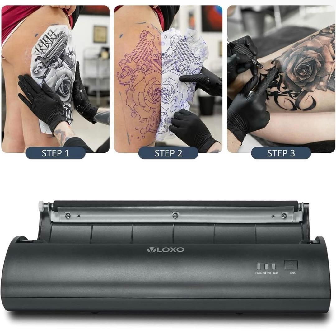 【新品未使用】タトゥーマシン 転写機 サーマルコピー ポータブル