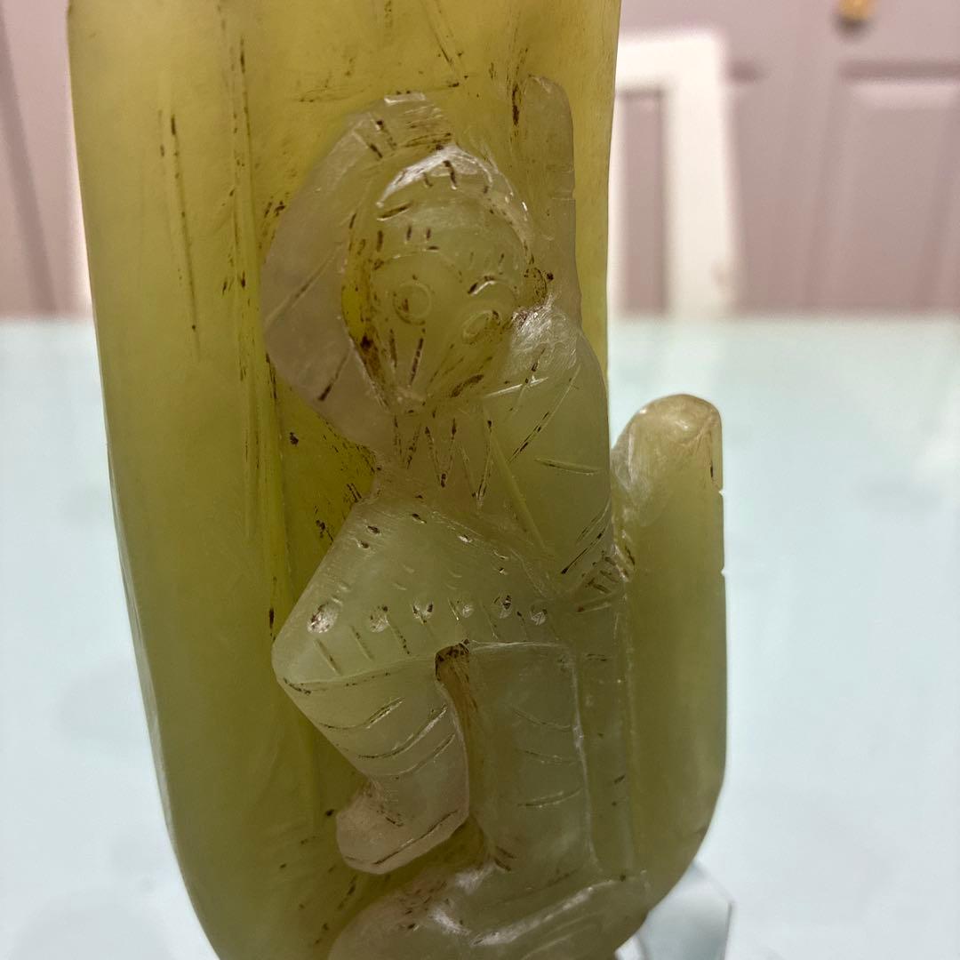 如来佛手 孙悟空 古玉 出土物 ？ 翡翠？ ￼