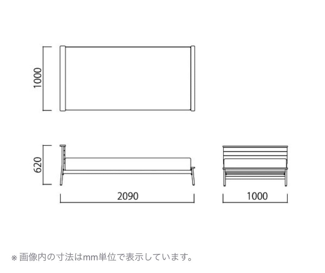 IDEE PANCA BED Singleシングルベッドフレーム