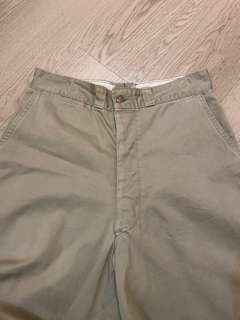 50's US ARMY チノトラウザーズ チノパン W30xL31