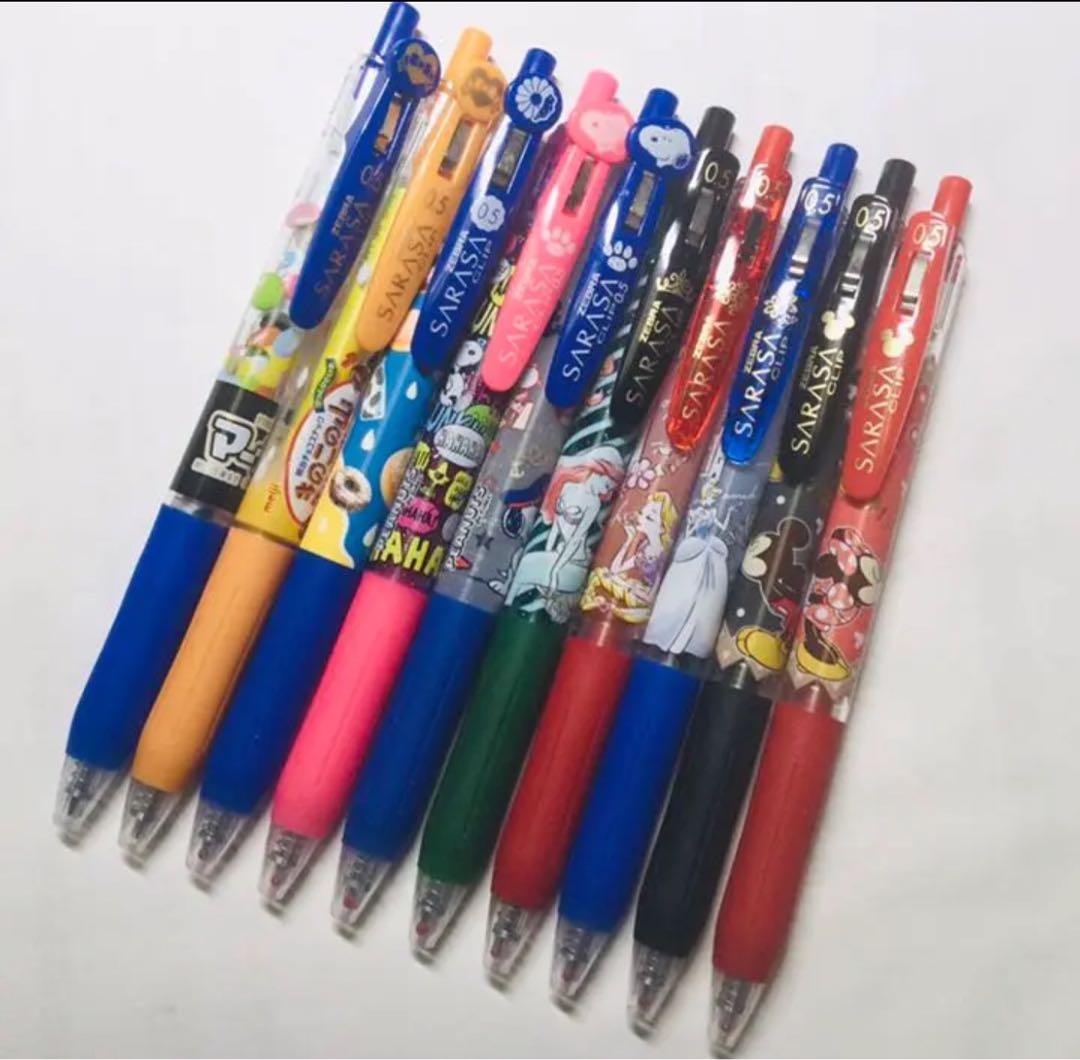 サラサクリップ　MEJI  ディズニー　香り付き等　色々限定　10本