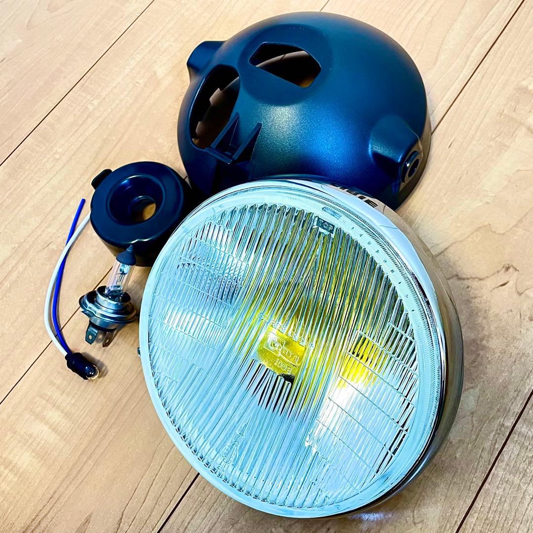 HHY！　当時物 シビエ 凹み ヘッドライト CIBIE