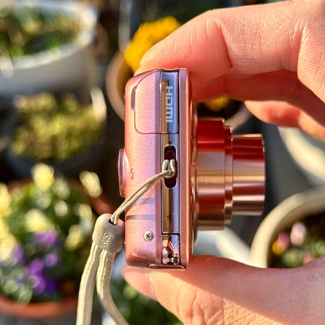 ☆動作OK SONY DSC-WX7 バッテリー&充電器&SDカード付き ピンク