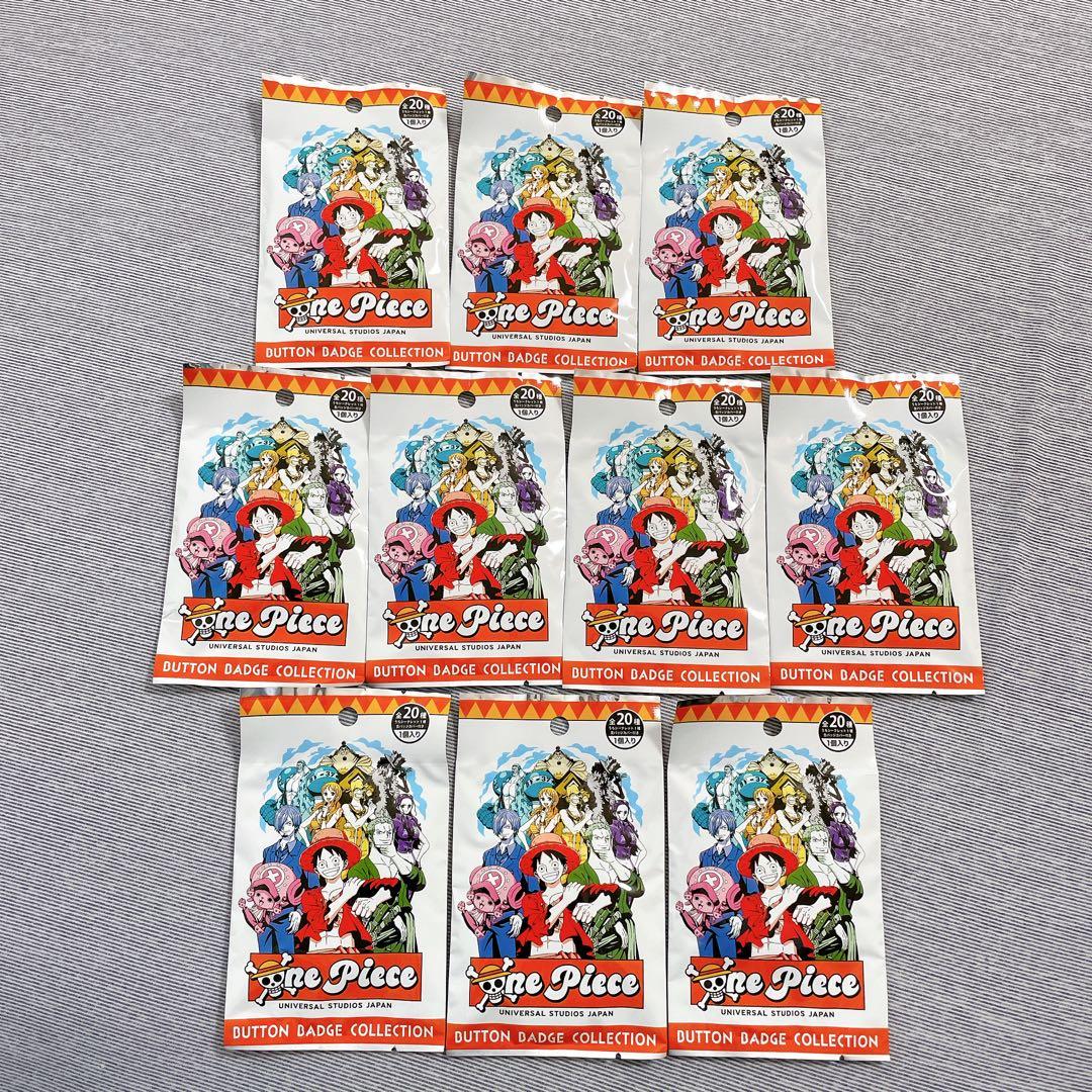 ONE PIECE ユニバ usj 限定 コレクタブル 缶バッジ p135478