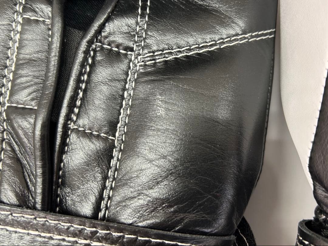 プライズリング　ボクシンググローブ　本革製　14oz 黒