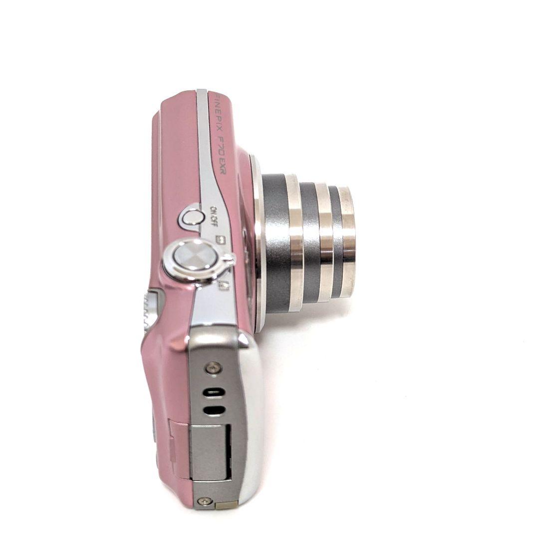 オールドコンデジ FUJIFILM FinePix F70EXRピンク デジカメ