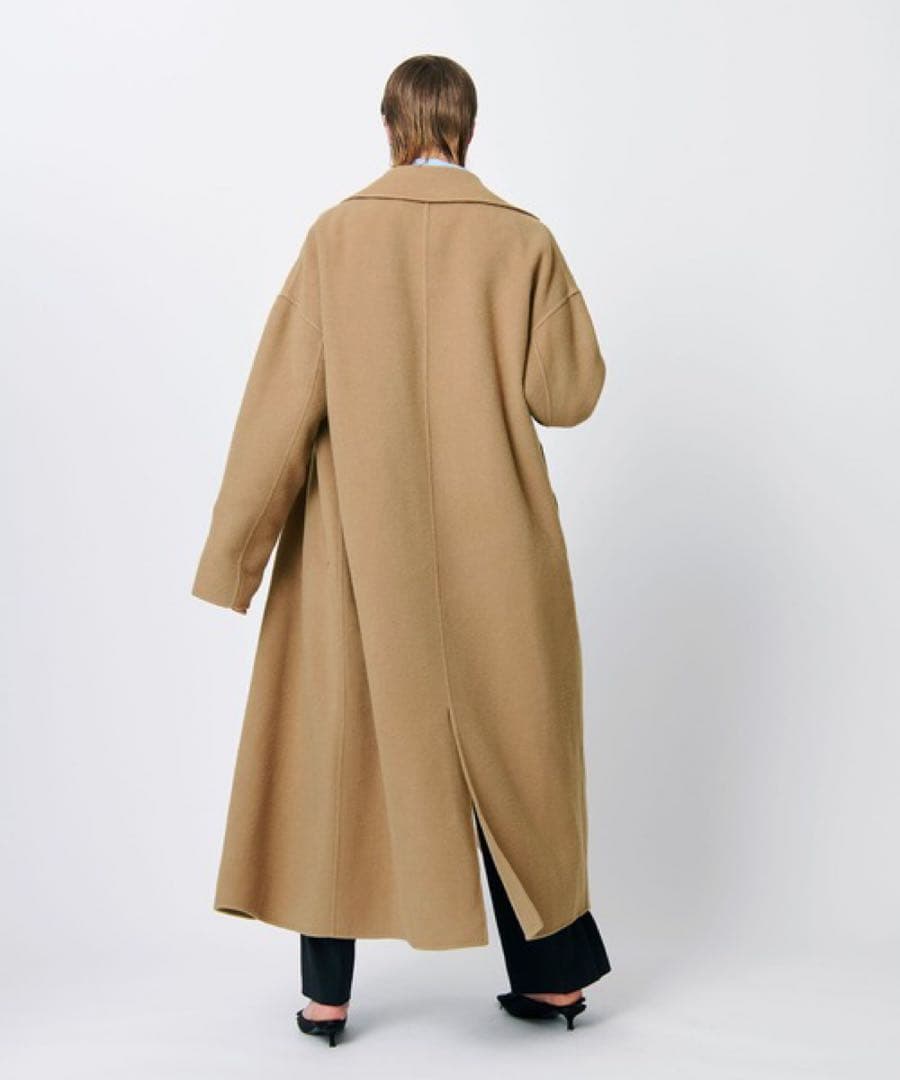 新品N.O.R.Cダブルロングリバーコート　チェスターコート