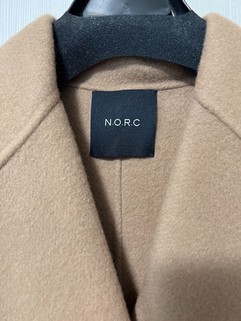 新品N.O.R.Cダブルロングリバーコート　チェスターコート