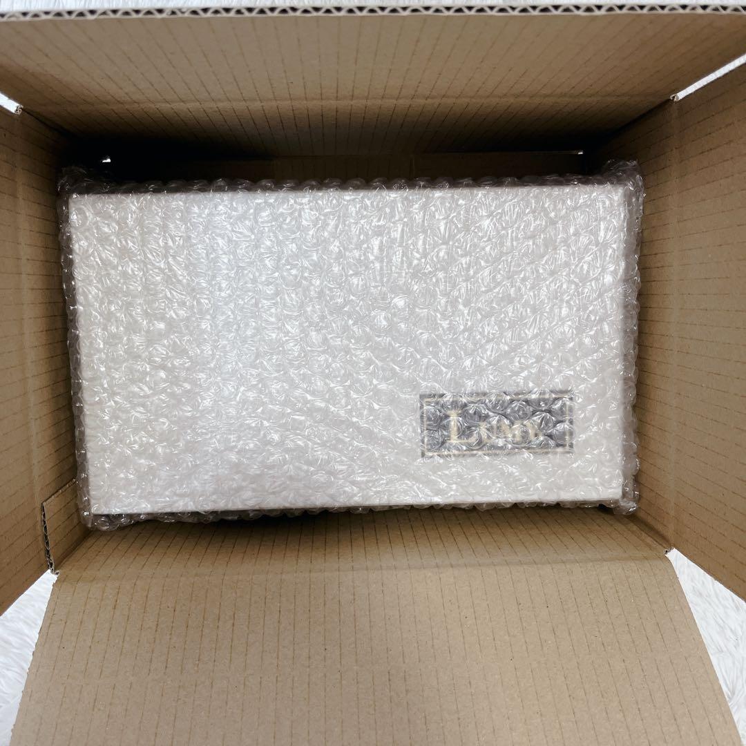 【極美品】LUMYルミーはしもと がま口ビーズバッグ ブロンズ 皇室御用達