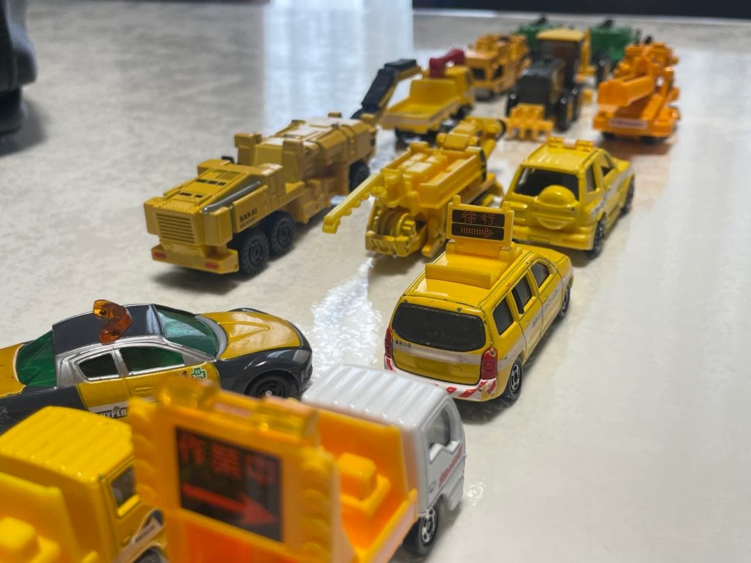 トミカ工事作業車両セット