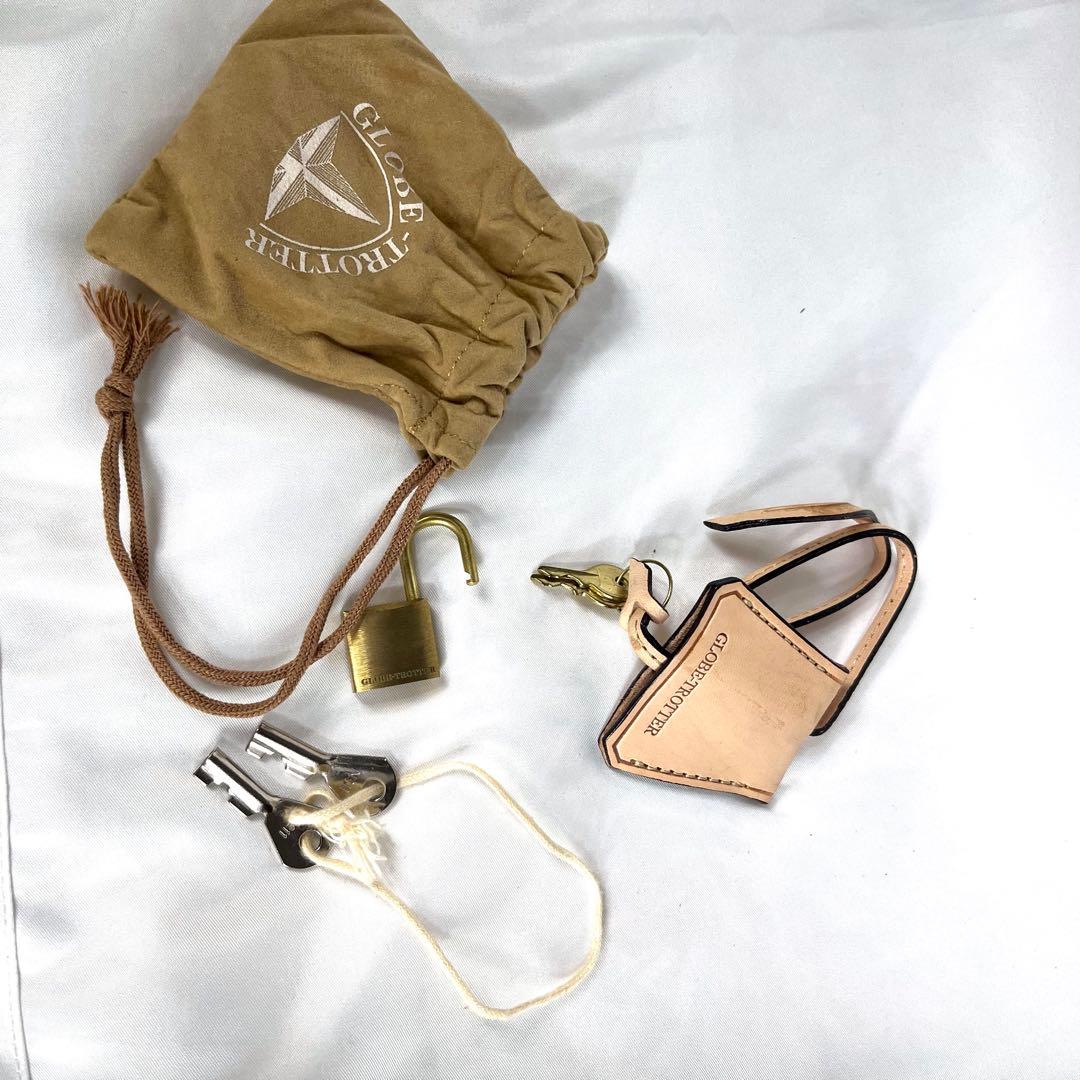 【鍵•専用袋付属】グローブトロッター　サファリ　キャリーケース　トロリー　ラージ