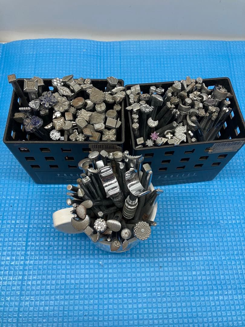 日本製 約210本　レザークラフト　刻印　クラフト社&ELLA社製　革職人