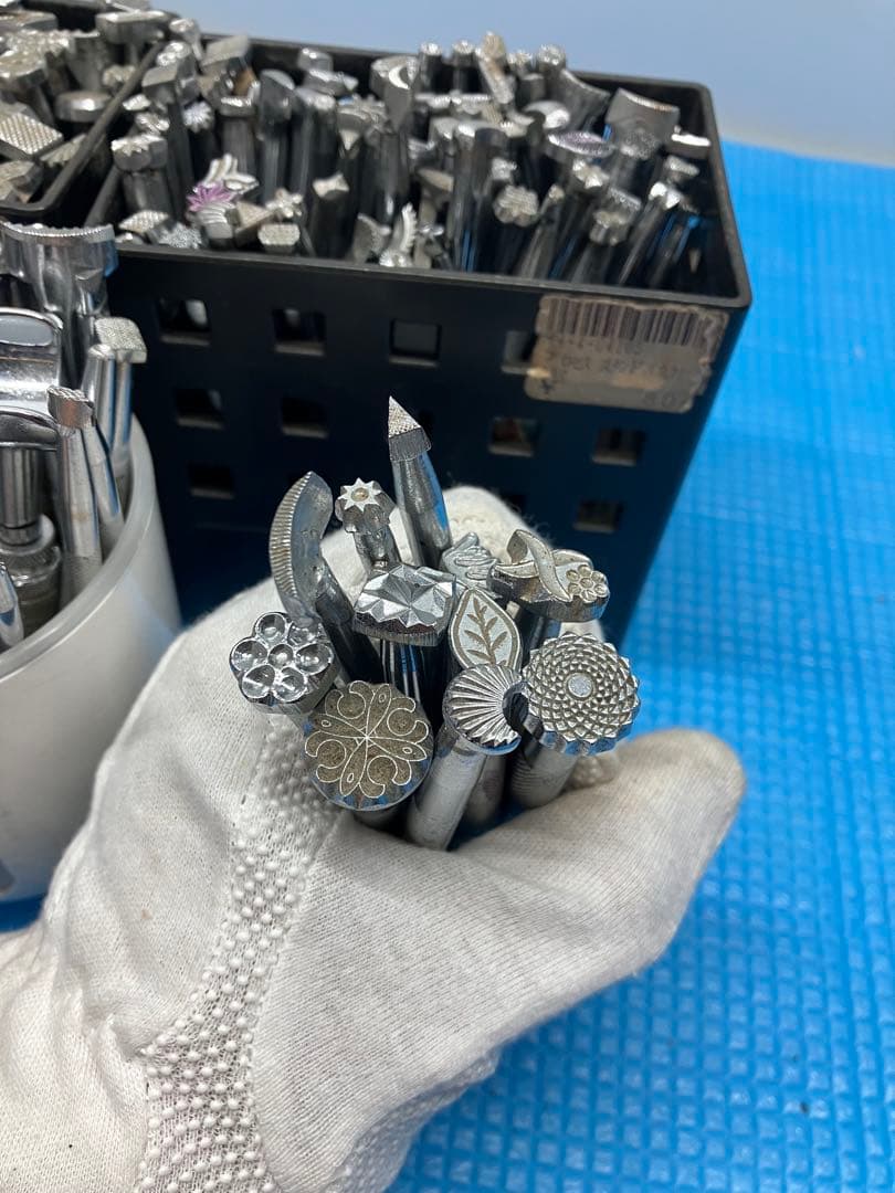 日本製 約210本　レザークラフト　刻印　クラフト社&ELLA社製　革職人