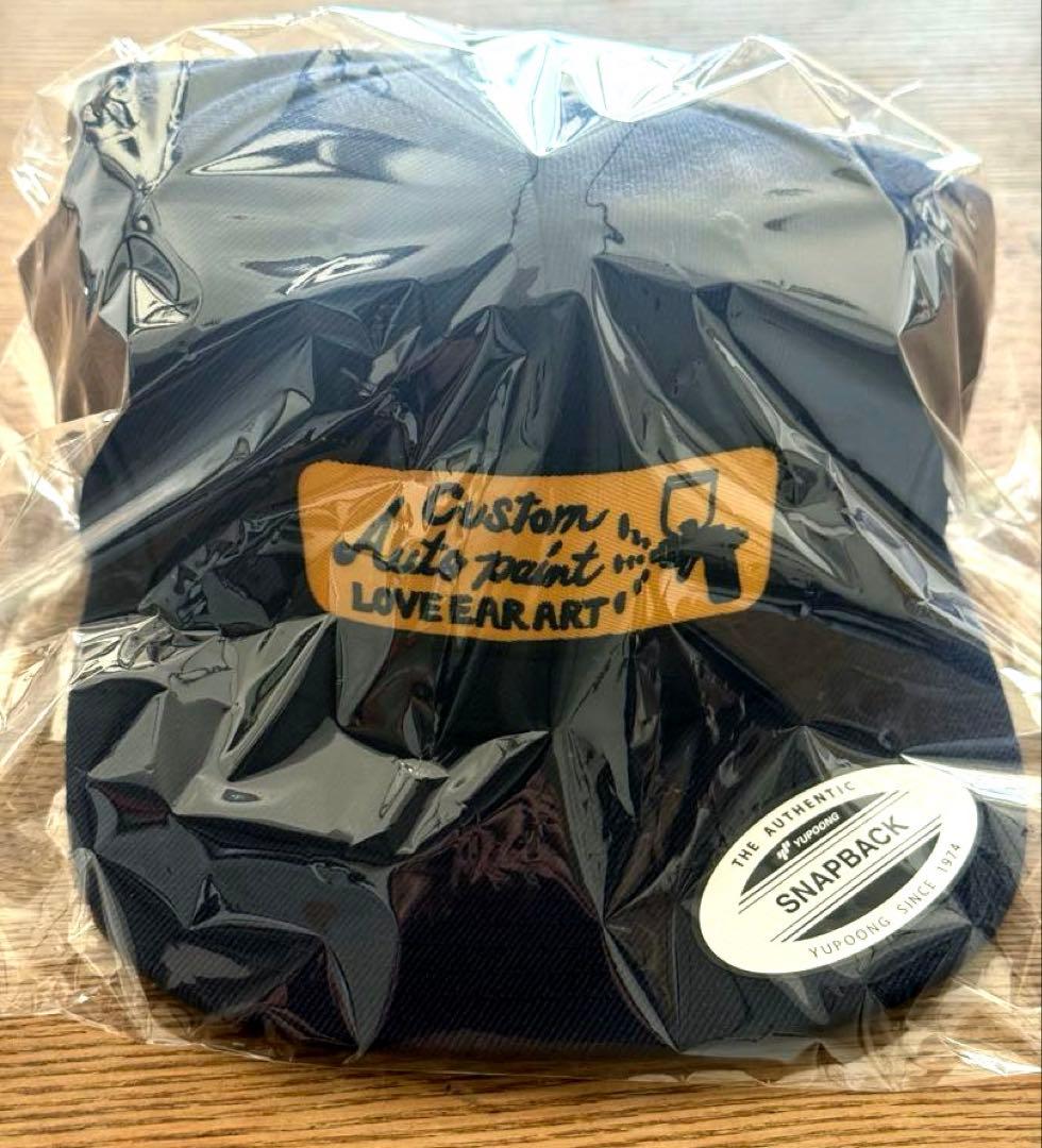 LOVEEARART ネイビーキャップ