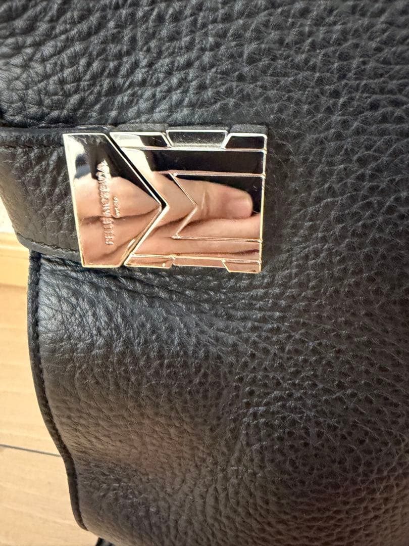 ペッレモルビダ MB068 ミニボストンバッグ ブラック