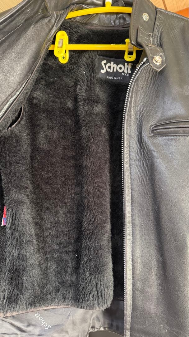 美品Schott シングルライダース141 サイズ36