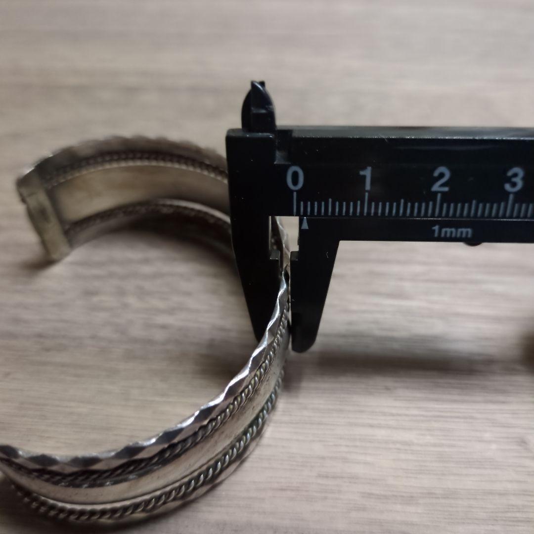 希少 TAHE バングル インディアンジュエリー 約34g