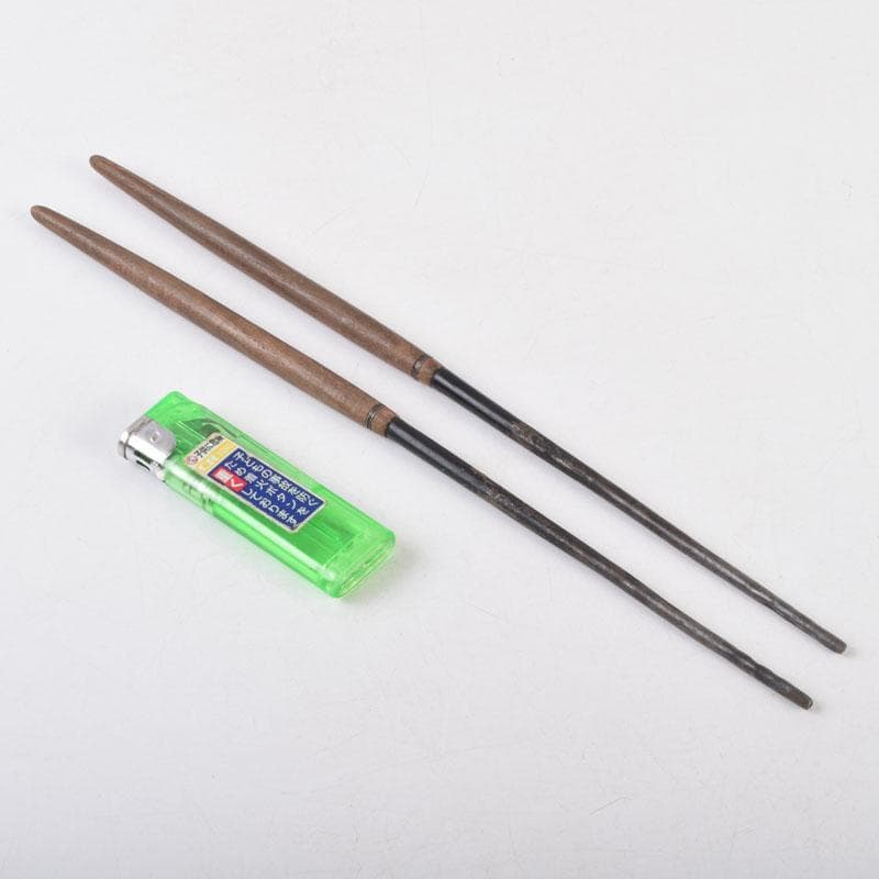 茶道具　金工師　木村清五郎造　美津火箸　共箱　C　8675