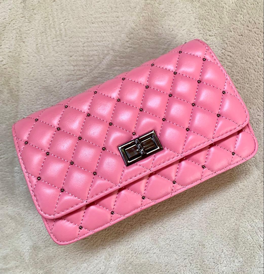 新品未使用　羊革M'S GRACY（エムズグレイシー）ショルダー・クラッチバッグ