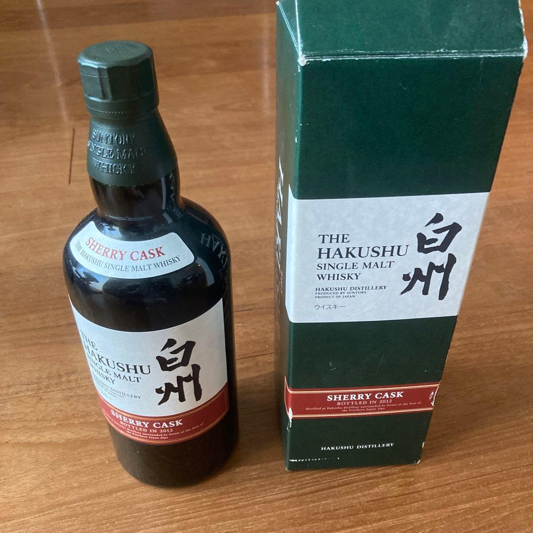 再入荷　サントリー　白州　シェリーカスク　700ml 2012年