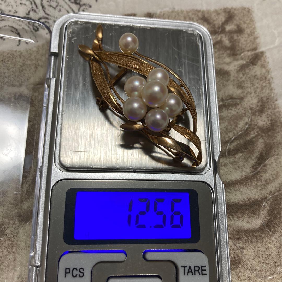 ブロチ　K14 ゴールド12.56 grams