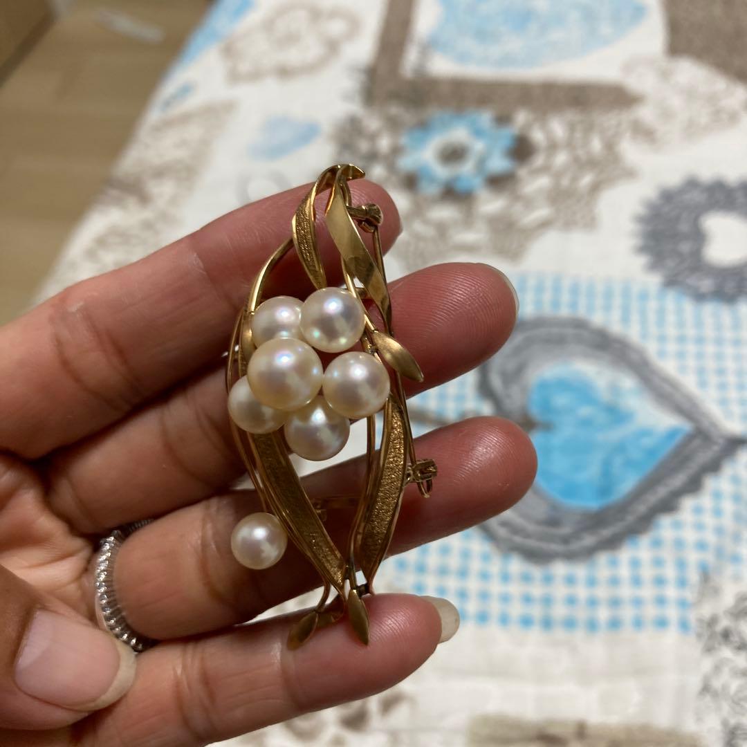 ブロチ　K14 ゴールド12.56 grams