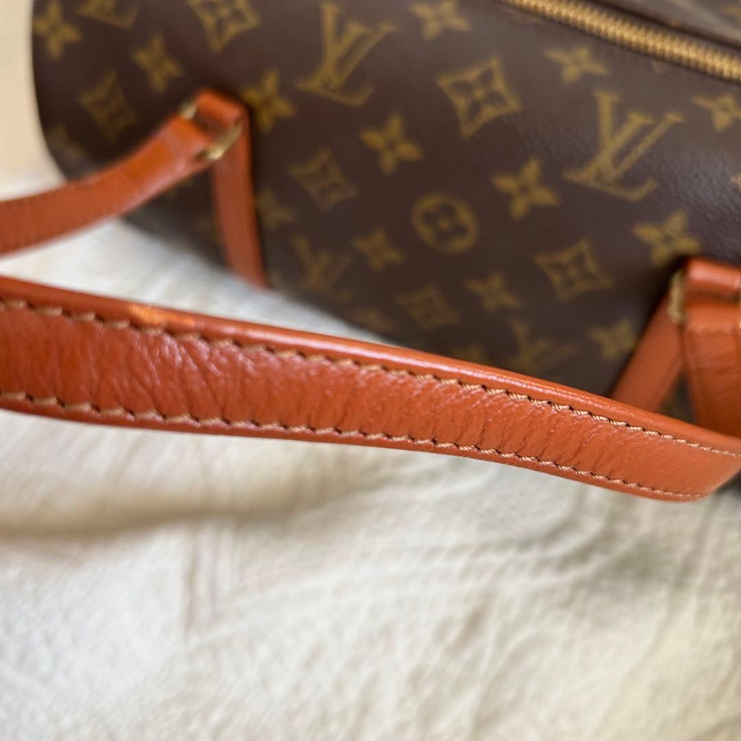 ルイヴィトン モノグラム 旧型 パピヨン30 ハンドバッグ ミニポーチ付き