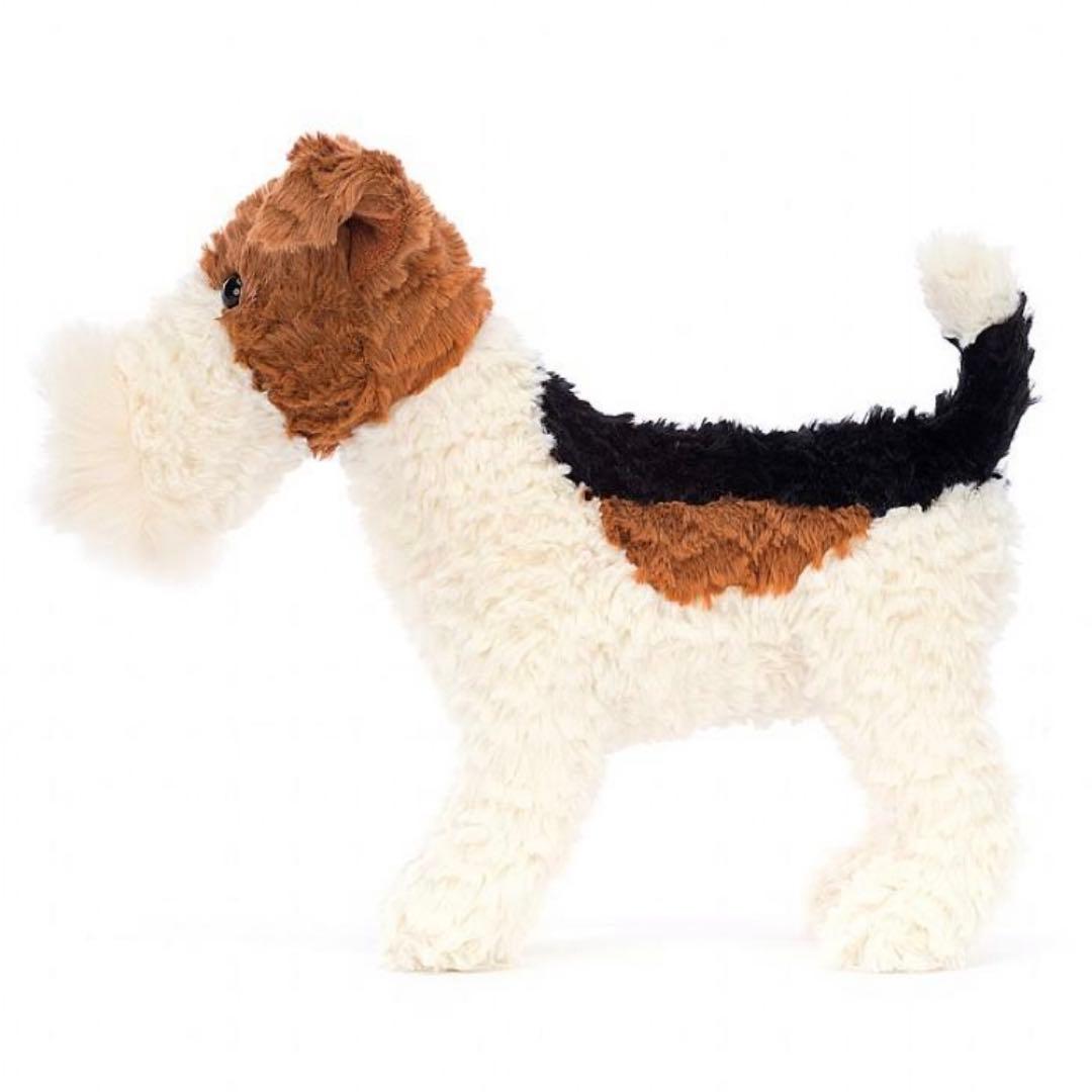 廃盤　新品　ジェリーキャット　犬　ドッグ　フォックステリア　いぬ　ぬいぐるみ